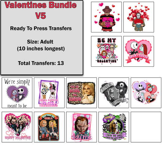 Valentine's Day Transfer Bundle 5