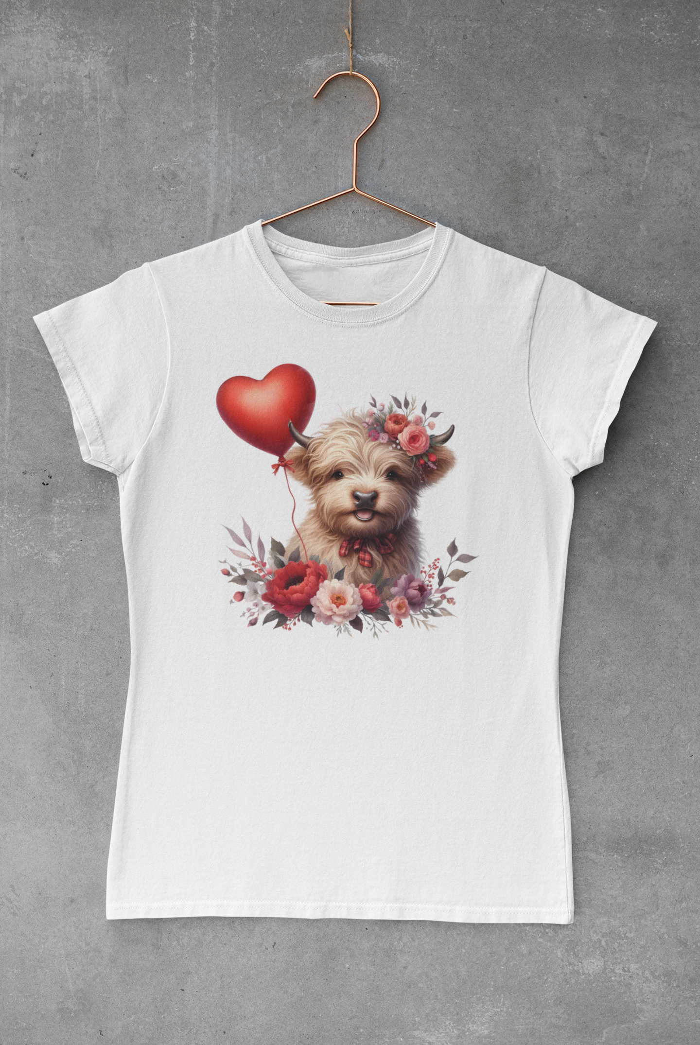 Valentine Baby Cow V.2 Transfer