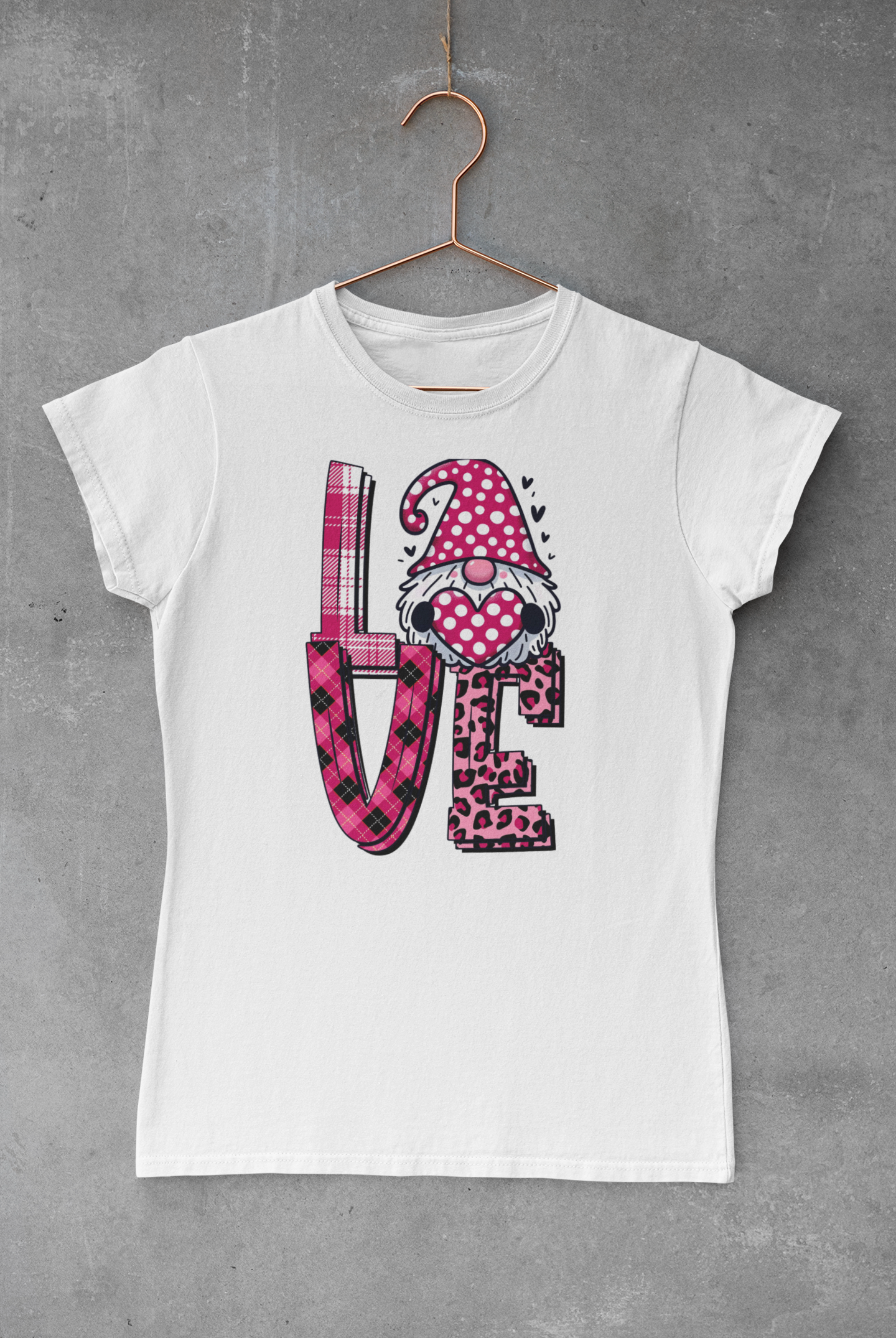 Animal Print Love Gnome V.3 Transfer