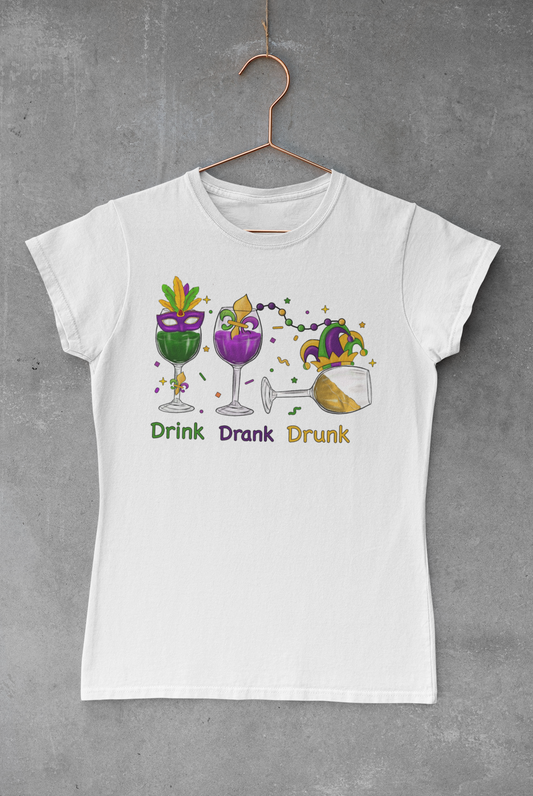 Mardi Gras Drink Drank Drunk Transfer