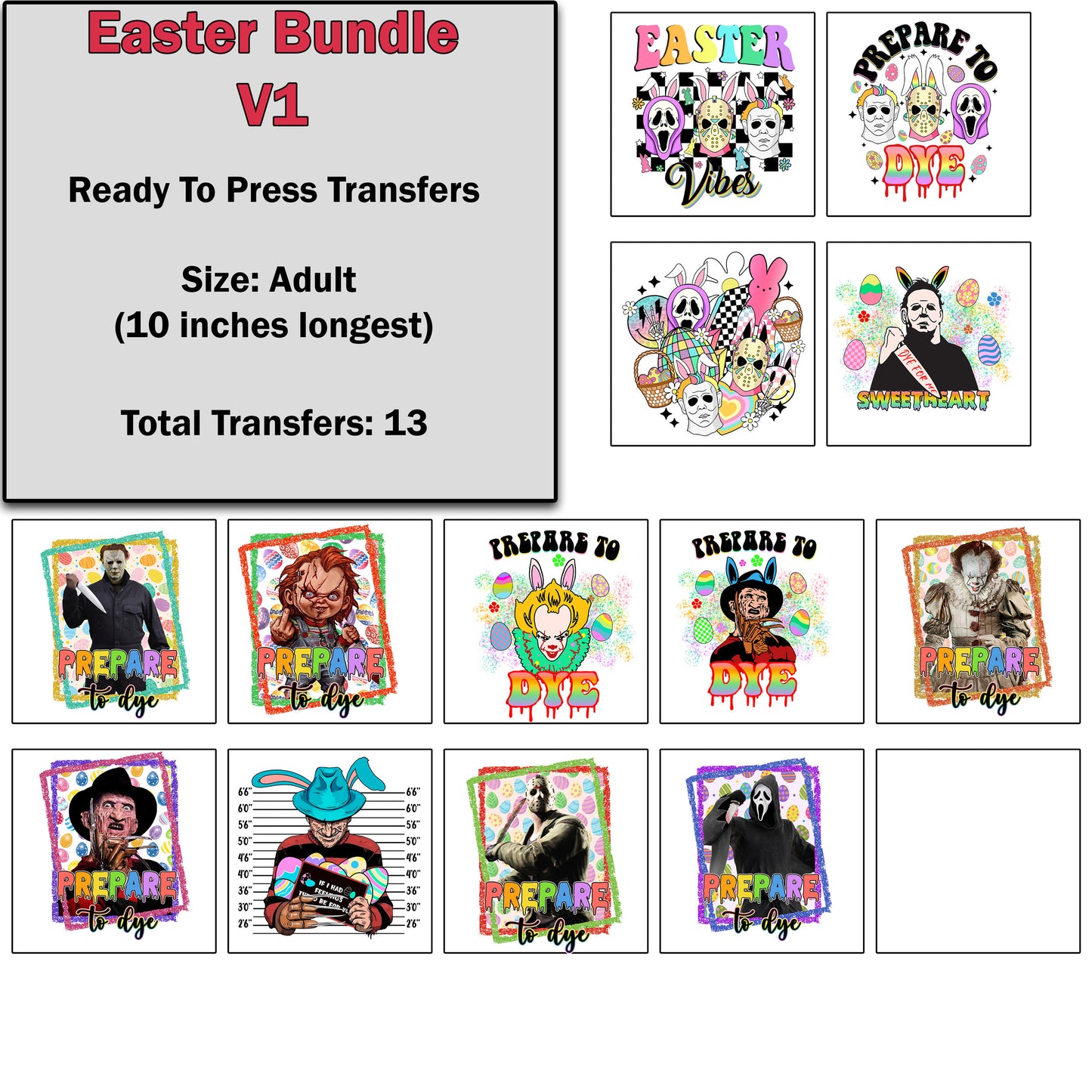 Easter Transfer Bundle 1