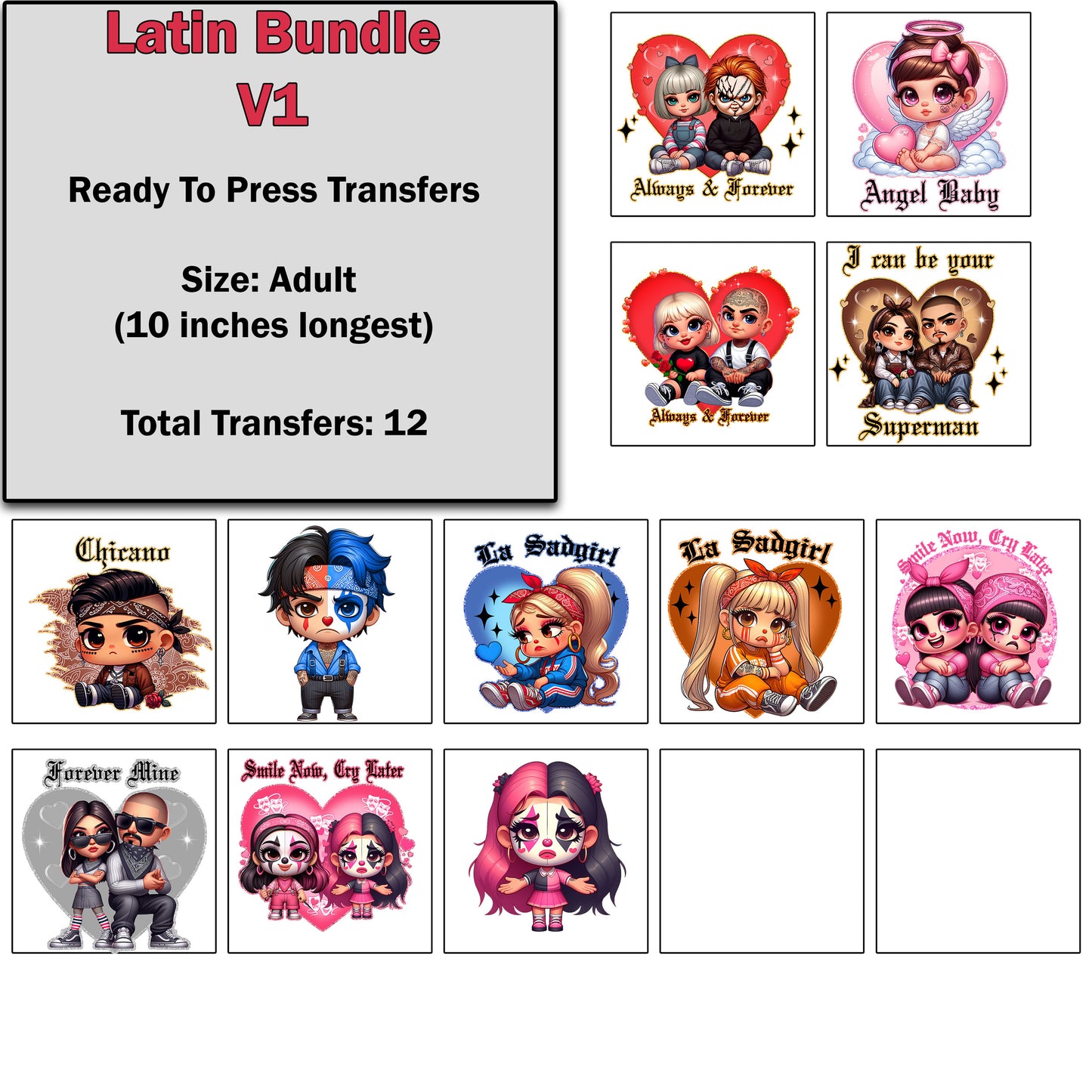 Latin Transfer Bundle 1