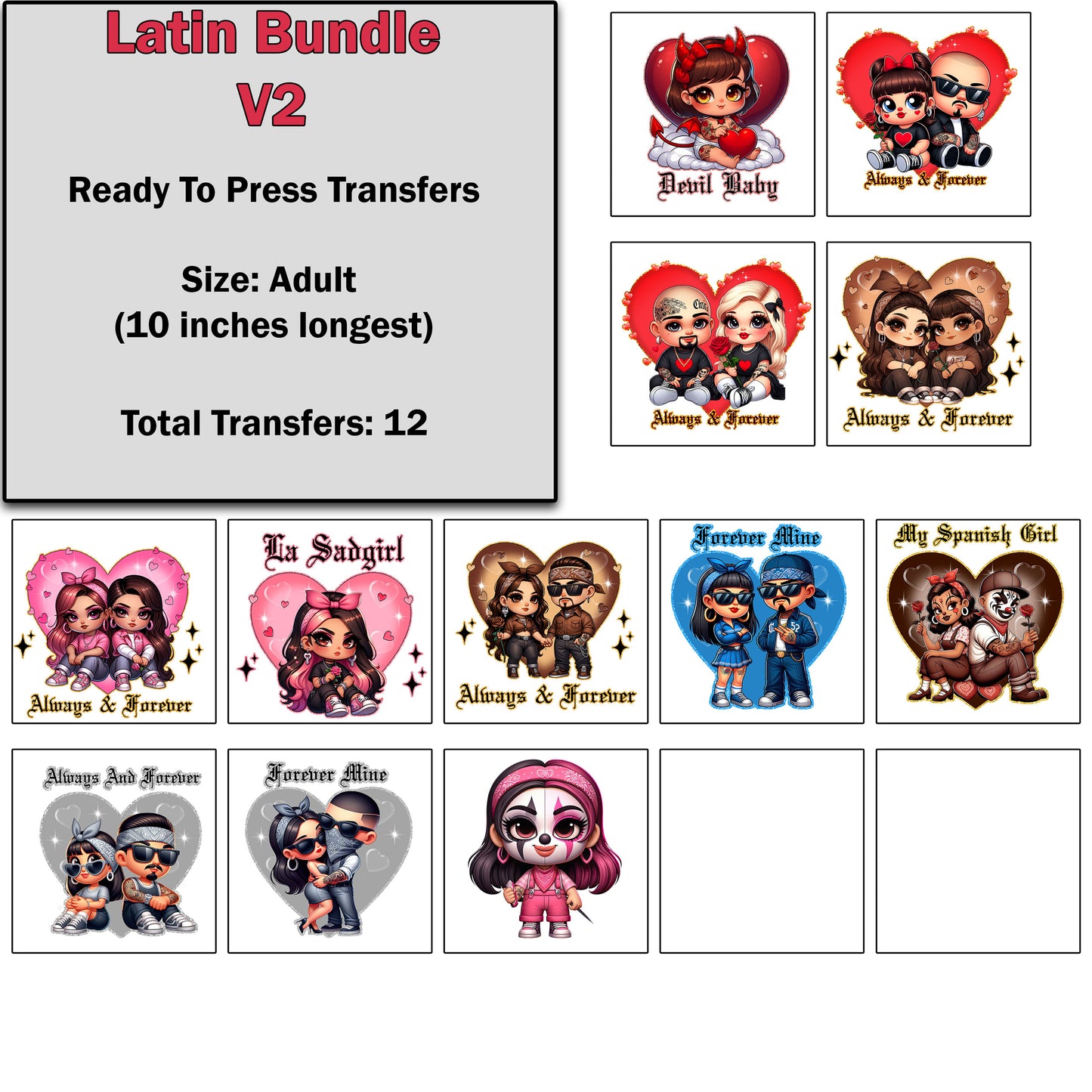 Latin Transfer Bundle 2