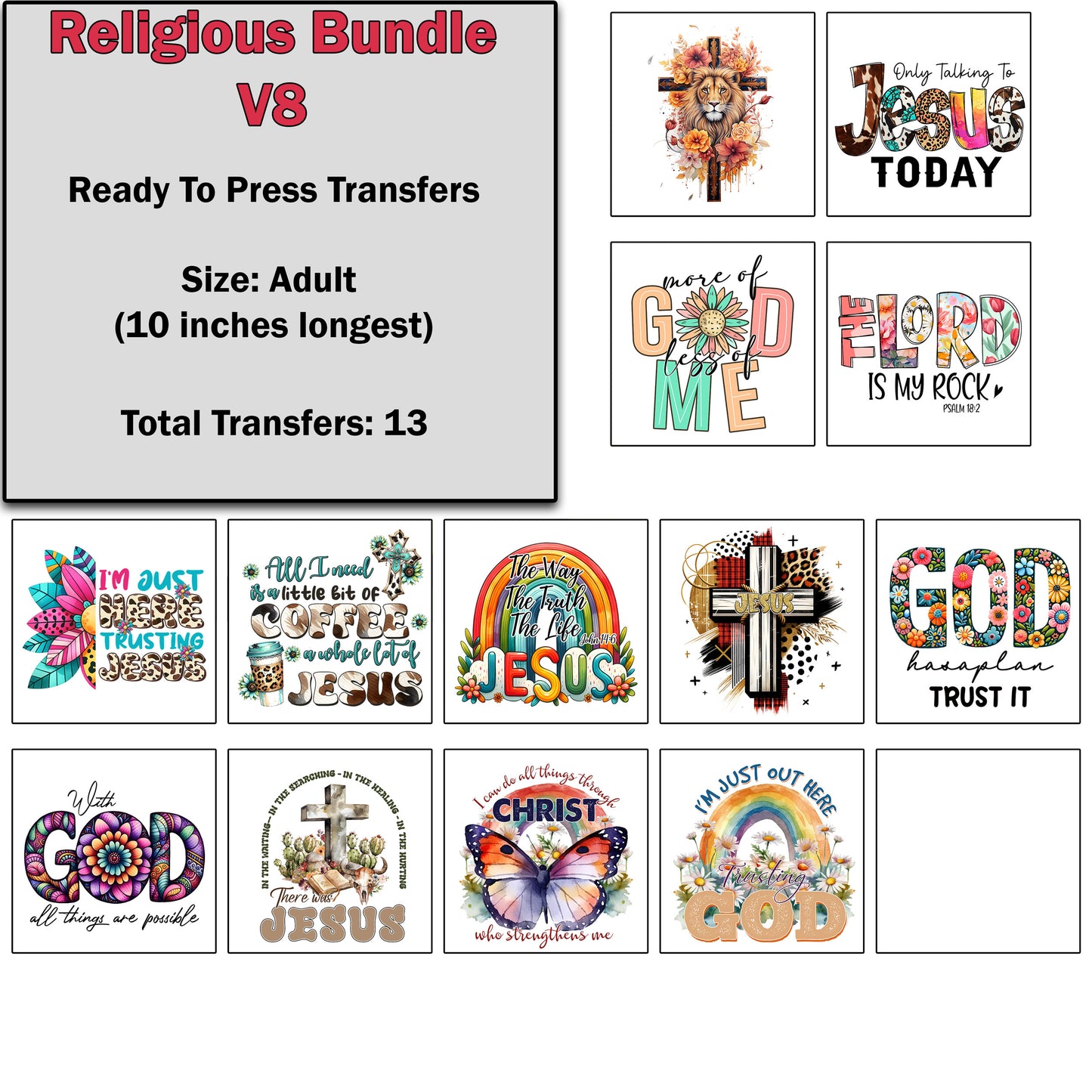 Religious Transfer Bundle 8
