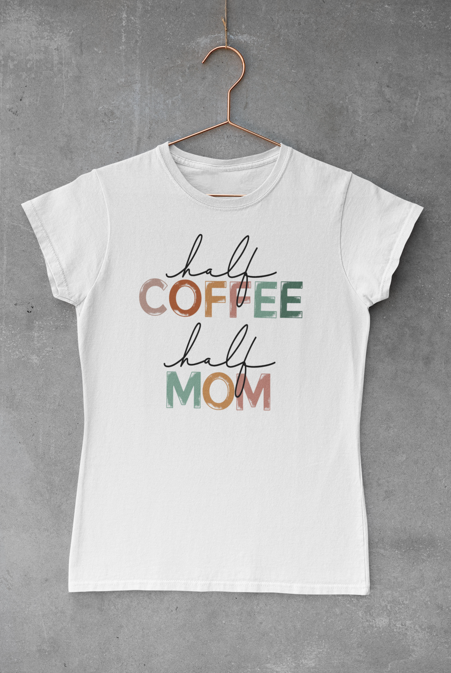 Half Coffee Half Mom Transfer