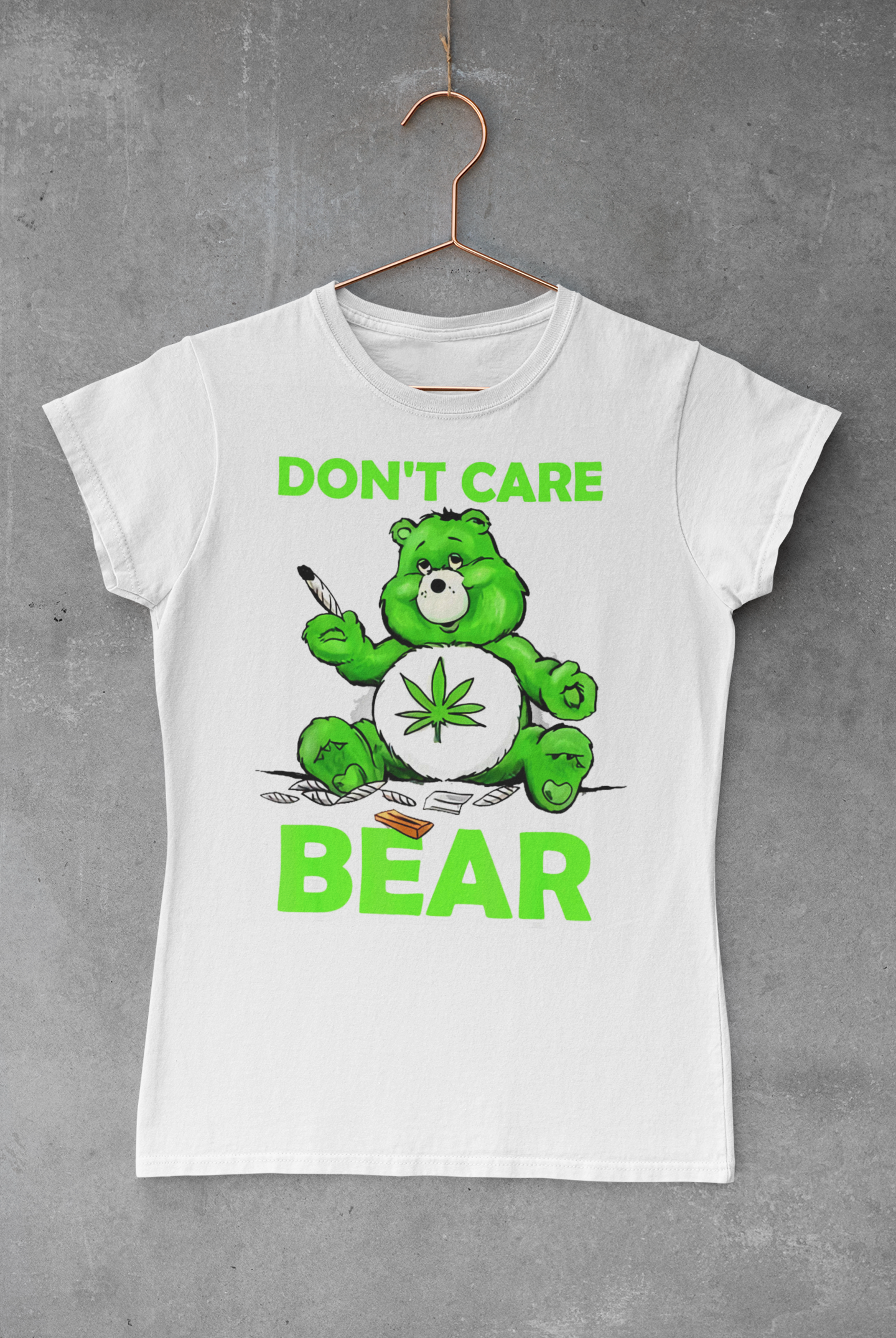 420 Don't Care Bear Transfer