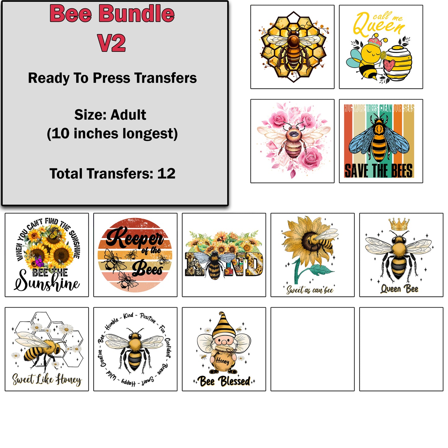 Bee Transfer Bundle 2