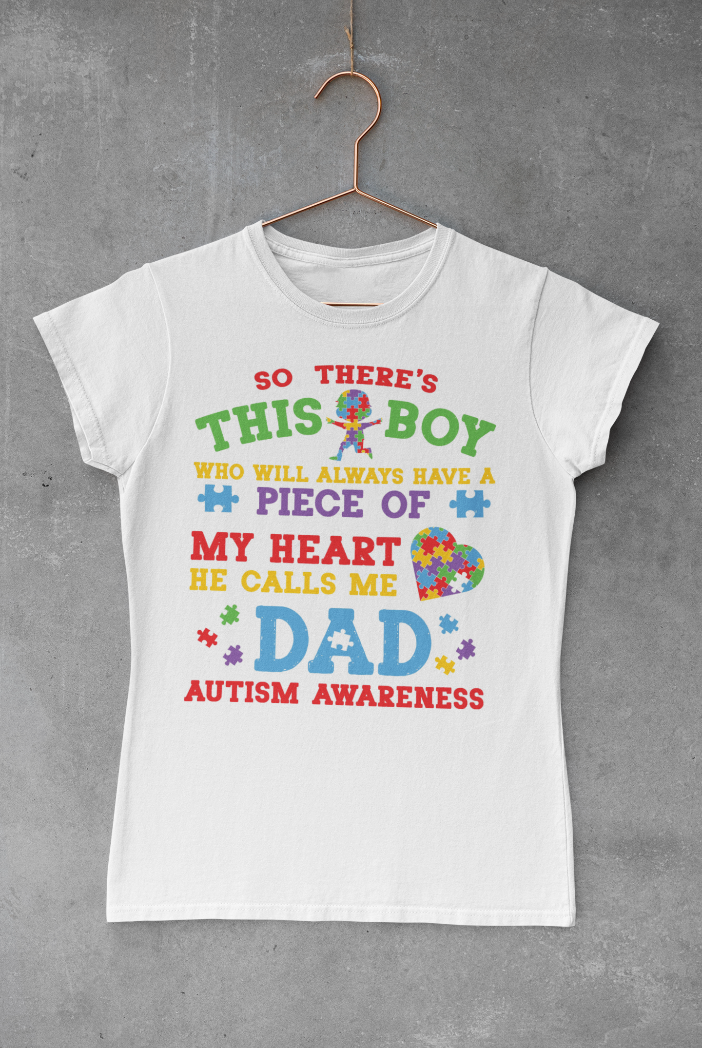 Autism Boy Dad Transfer