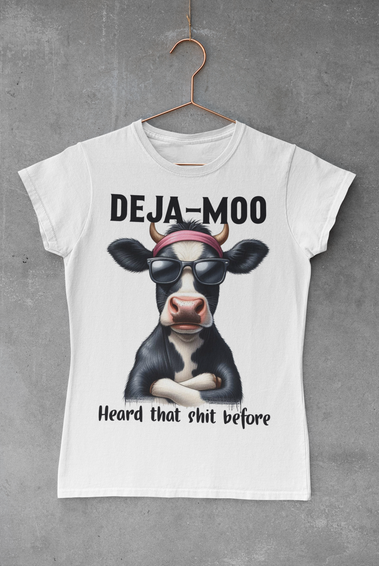 Deja Moo Cow Transfer