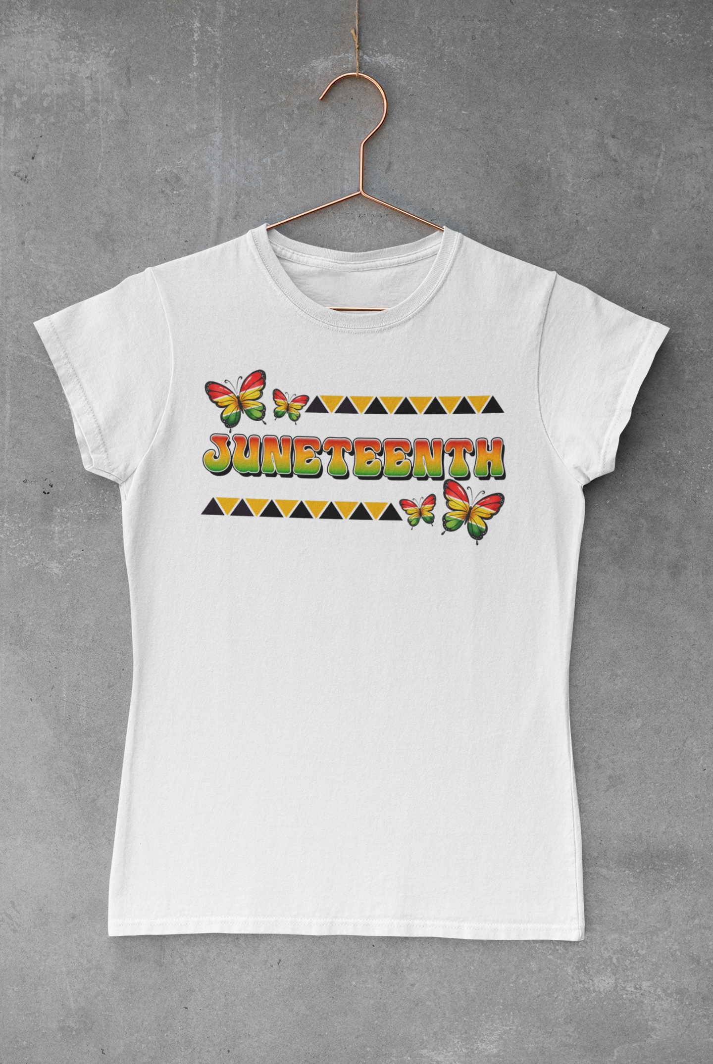 Juneteenth Butterfly Transfer