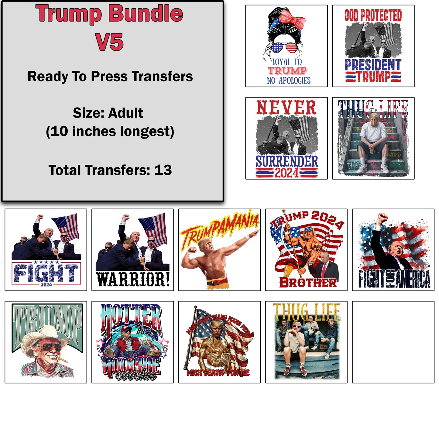 Trump Transfer Bundle 5