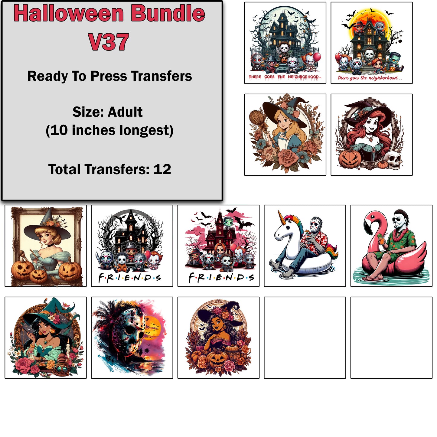 Halloween Transfer Bundle 37