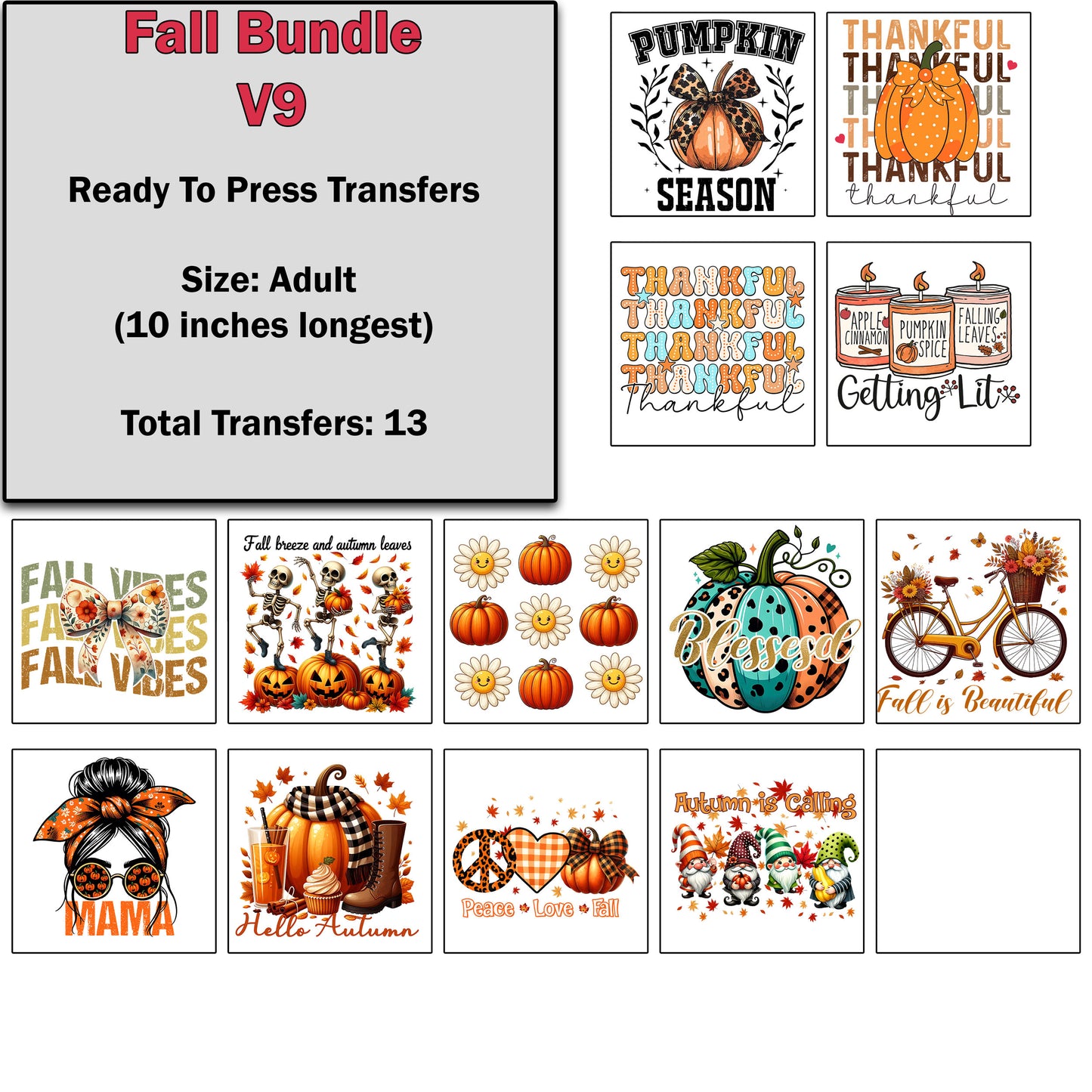 Fall Transfer Bundle 9