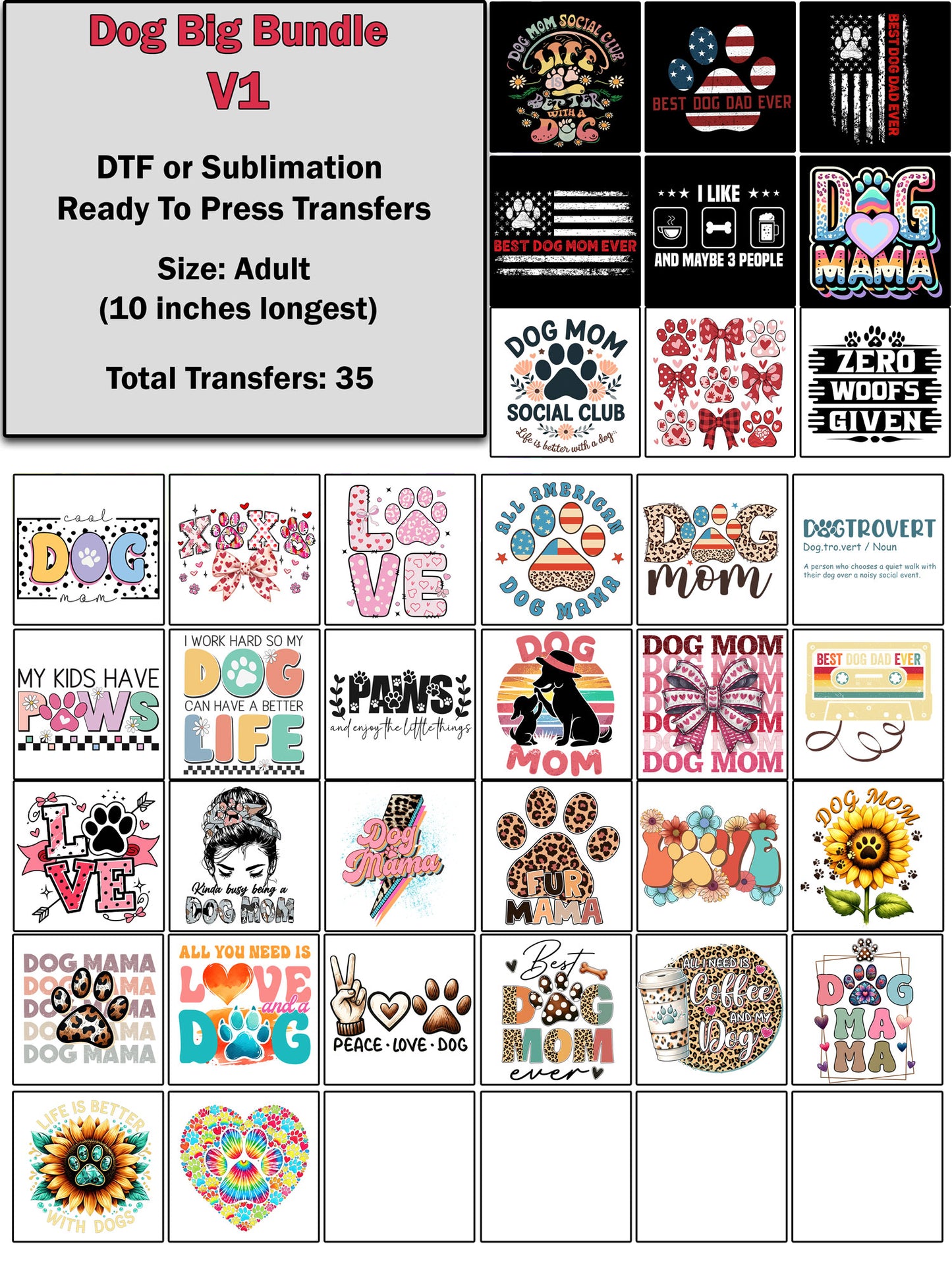 Dog Big Bundle V1