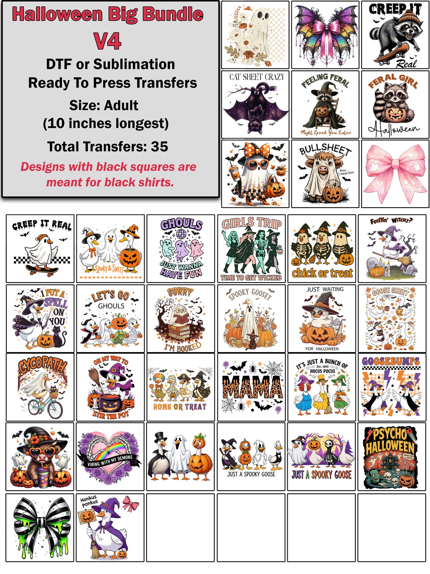 Halloween Big Bundle V4