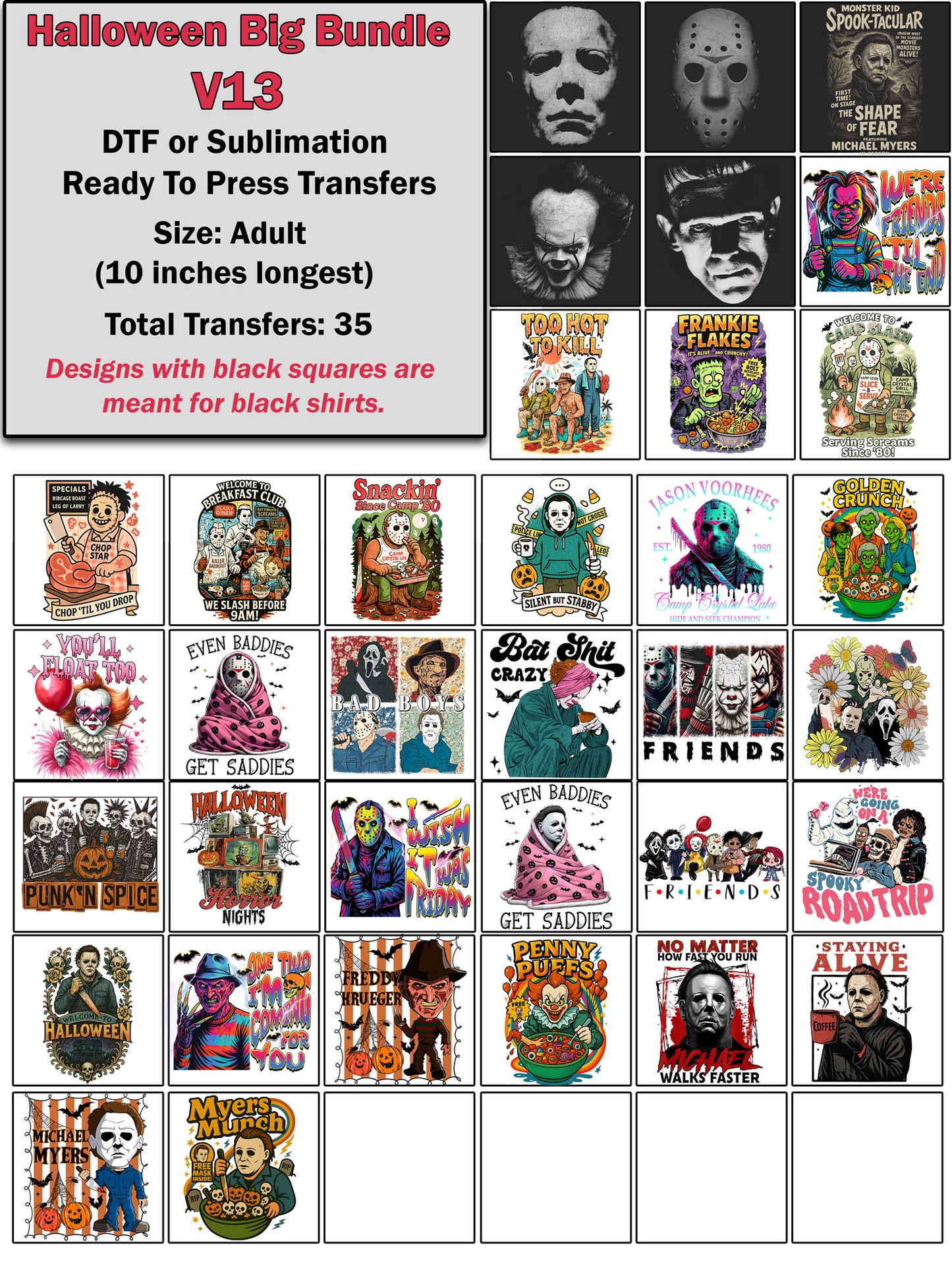 Halloween Big Bundle V13