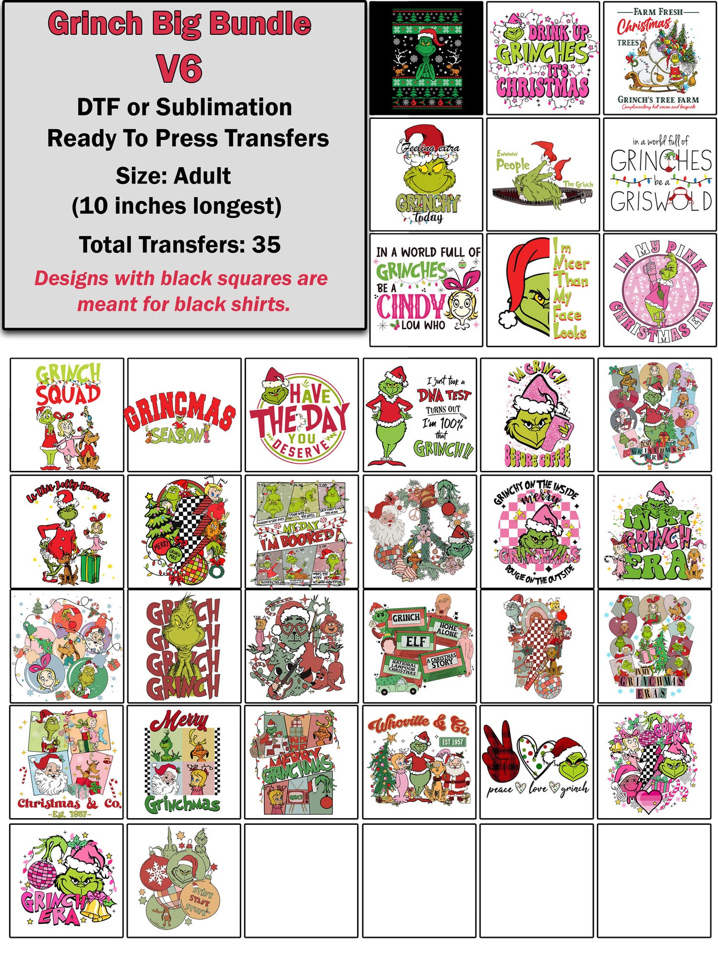 Grinch Big Bundle V6