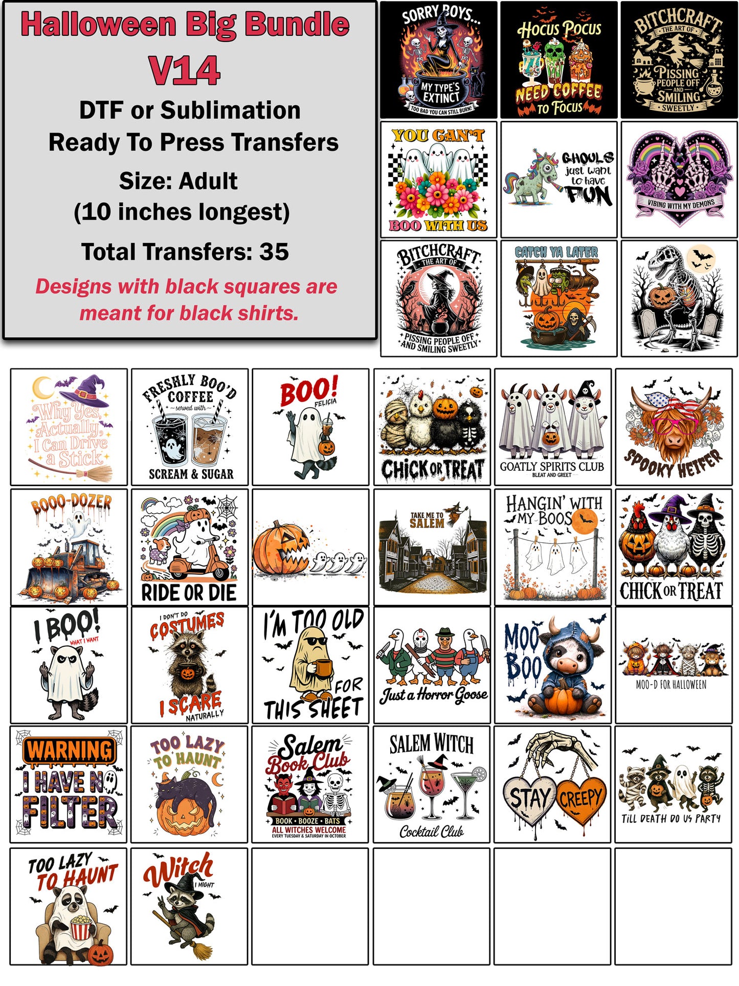 Halloween Big Bundle V14