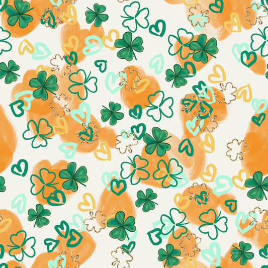 Shamrock Abstract 12x12 Patterned Vinyl Sheet