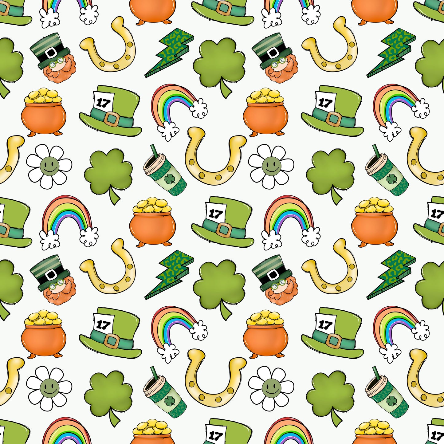 St. Patrick's Essentials 12x12 Patterned Vinyl Sheet