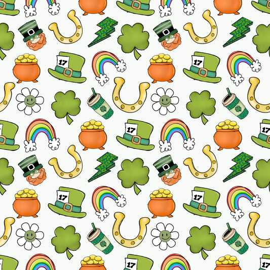 St. Patrick's Essentials 12x12 Patterned Vinyl Sheet