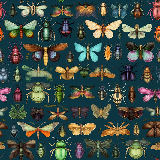 Bunch of Bugs 12x12 Patterned Vinyl Sheet