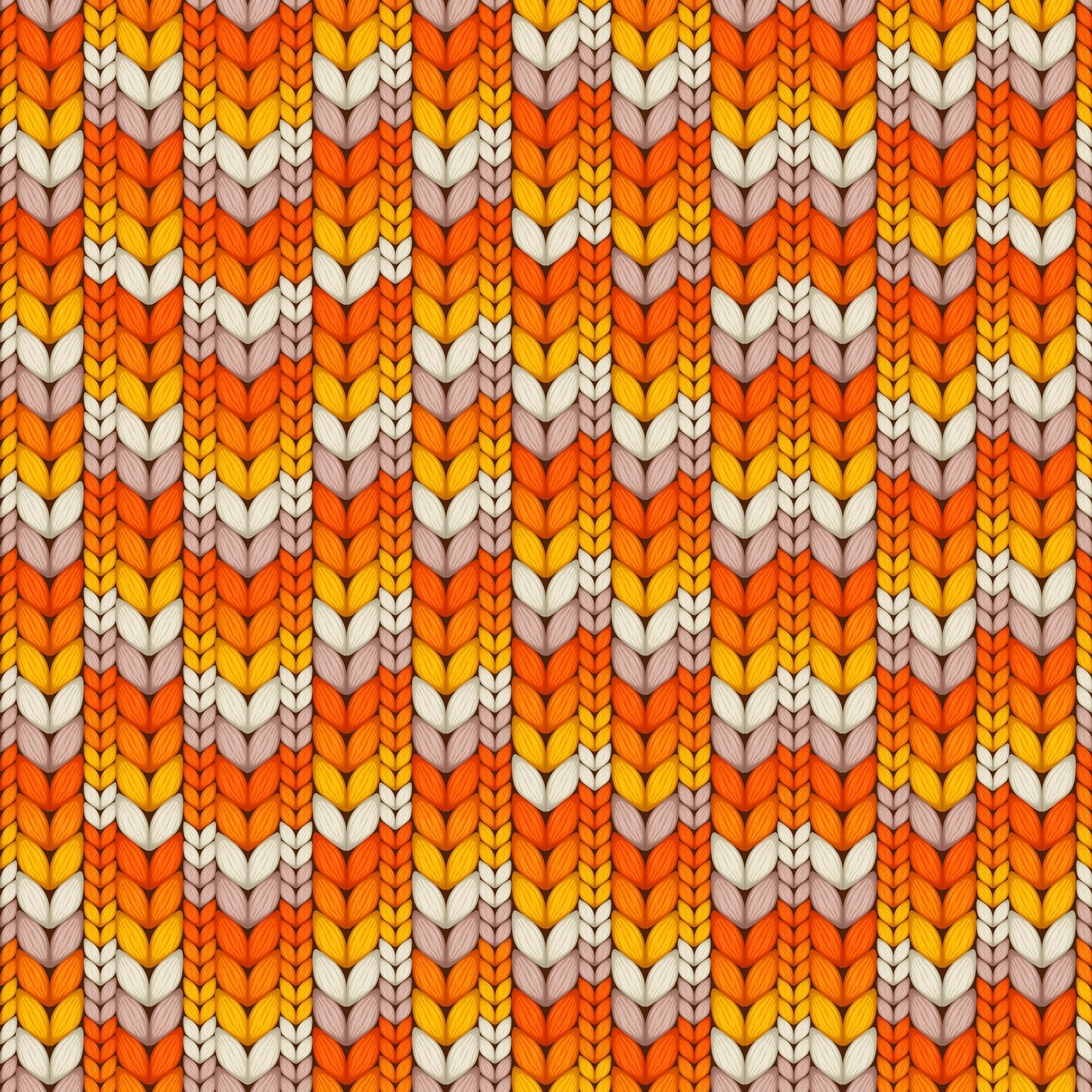 Autumn Knit 12x12 Patterned Vinyl Sheet