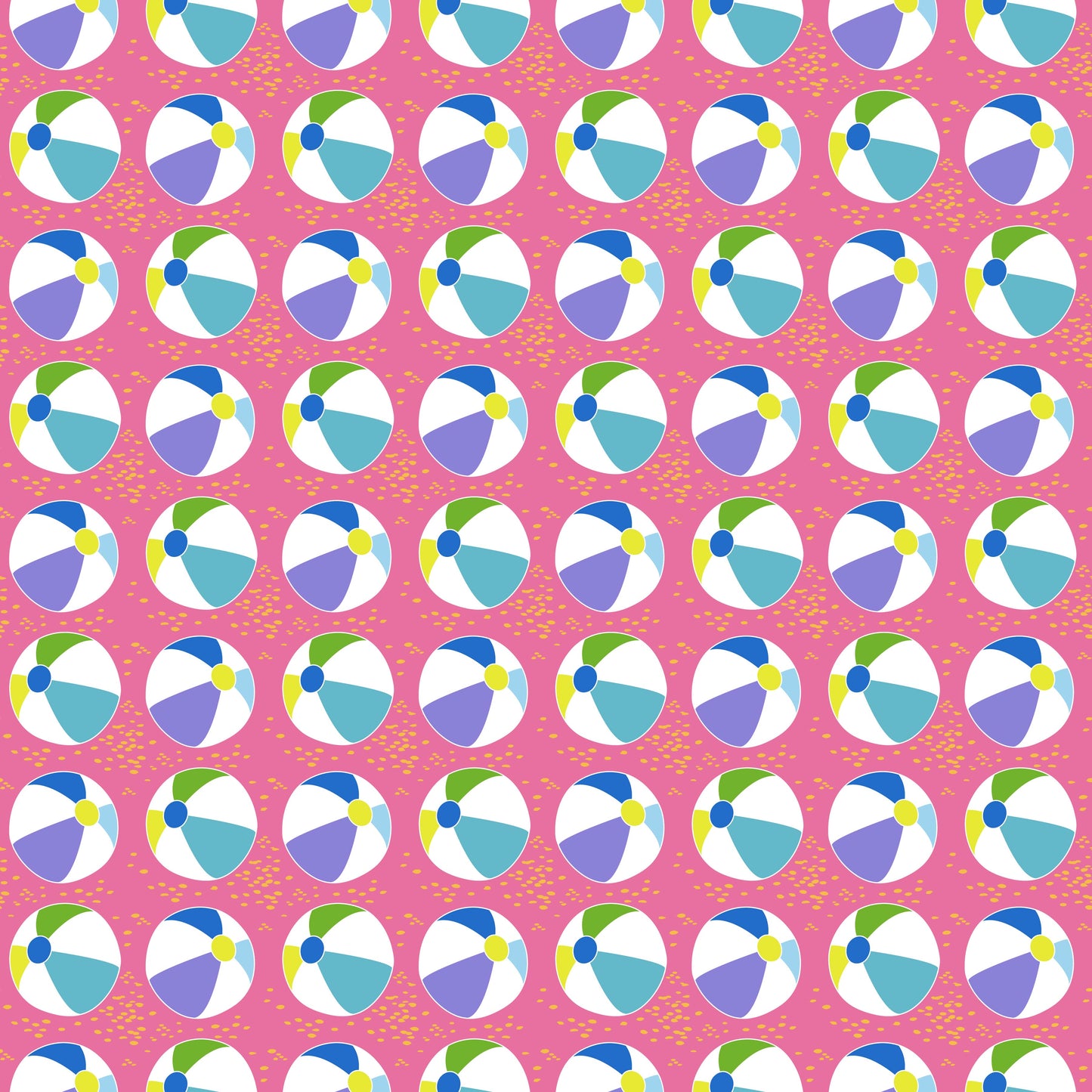 Beach Balls 12x12 Patterned Vinyl Sheet