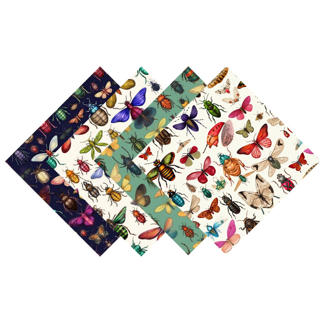 Bunch of Bugs Patterned Vinyl Pack