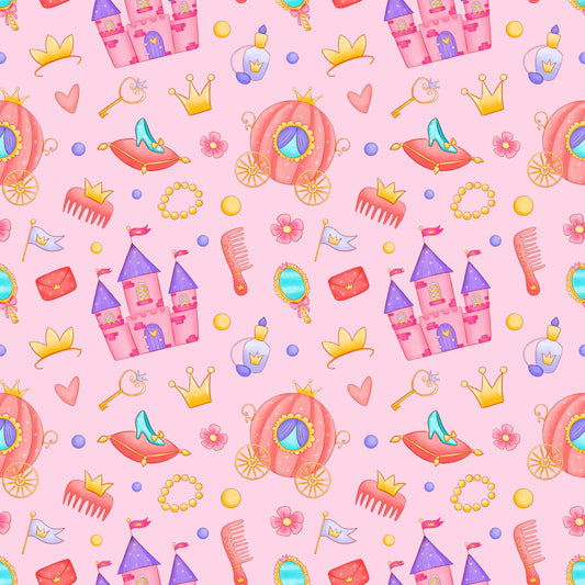 Fairytale Princess 12x12 Patterned Vinyl Sheet
