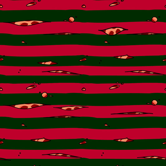 Freddy Stripes 12x12 Patterned Vinyl Sheet