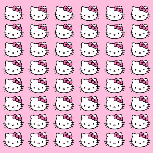 Hello Kitty 12x12 Patterned Vinyl Sheet