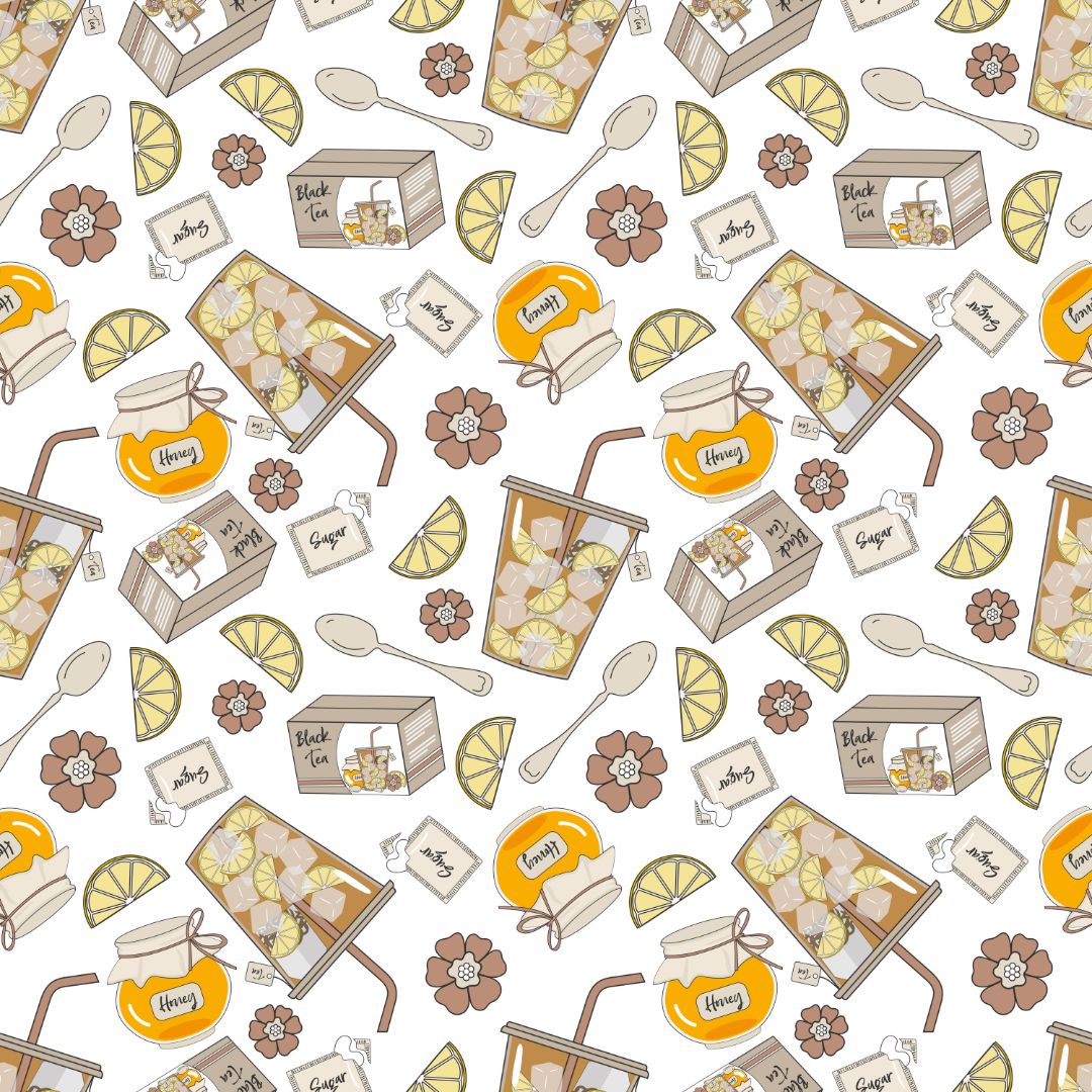 Iced Tea 12x12 Patterned Vinyl Sheet