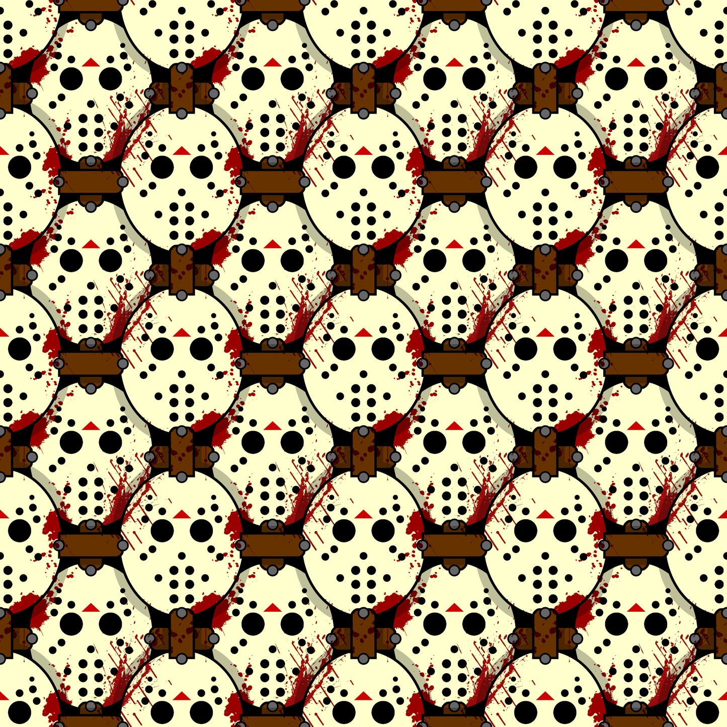Jason Masks 12x12 Patterned Vinyl Sheet