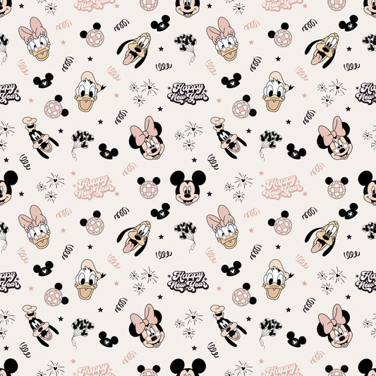 Magic Kingdom New Year 12x12 Patterned Vinyl Sheet