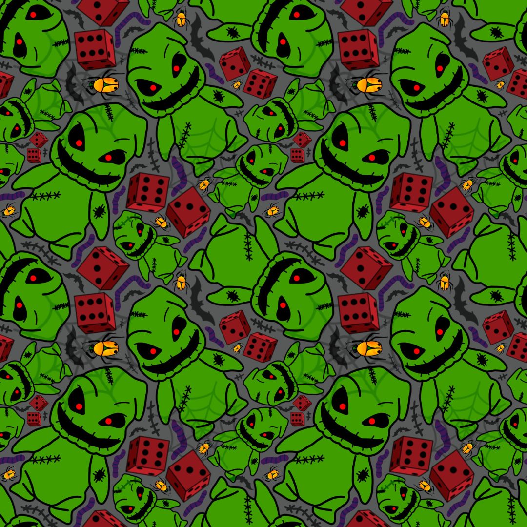 Oogie Boogie 12x12 Patterned Vinyl Sheet