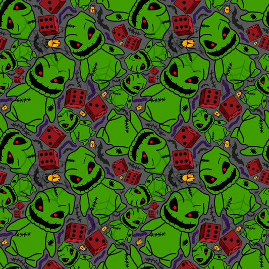 Oogie Boogie 12x12 Patterned Vinyl Sheet