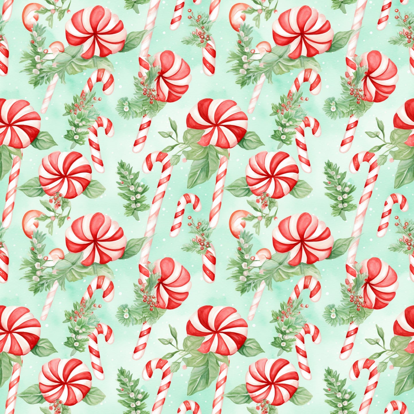 Peppermint Wheels & Sticks 12x12 Patterned Vinyl Sheet