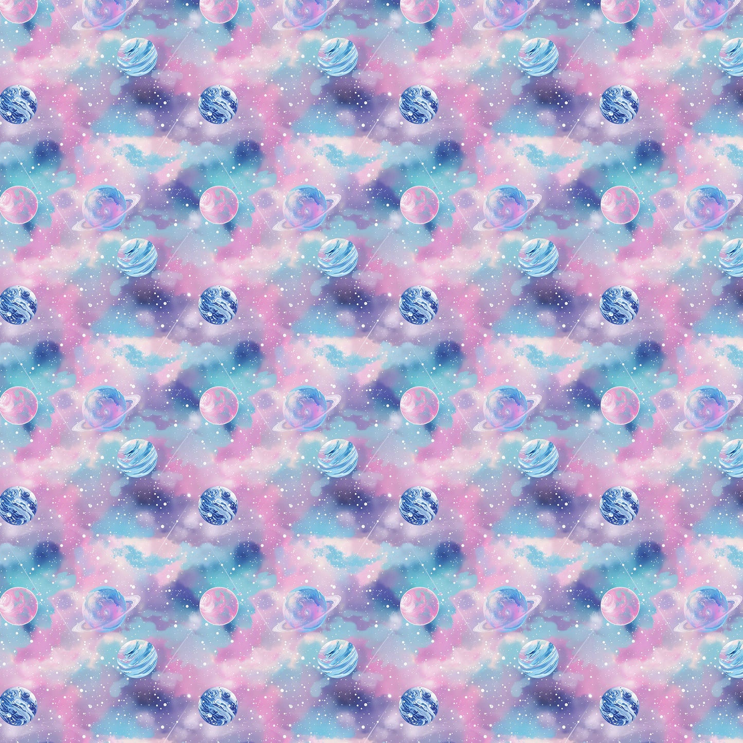 Purple Pink Galaxy 12x12 Patterned Vinyl Sheet