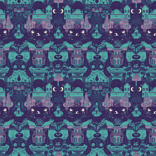 Scary Mansion 12x12 Patterned Vinyl Sheet