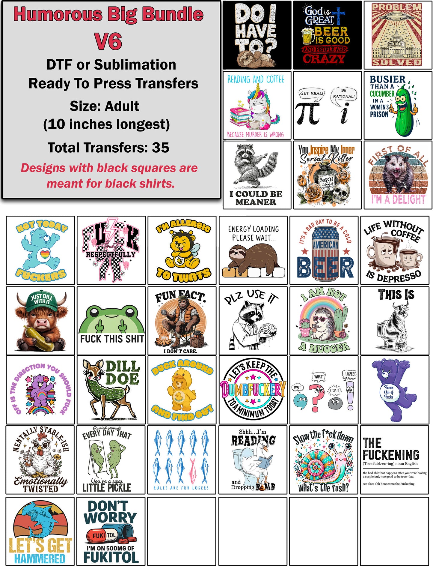 Humorous Big Bundle V6