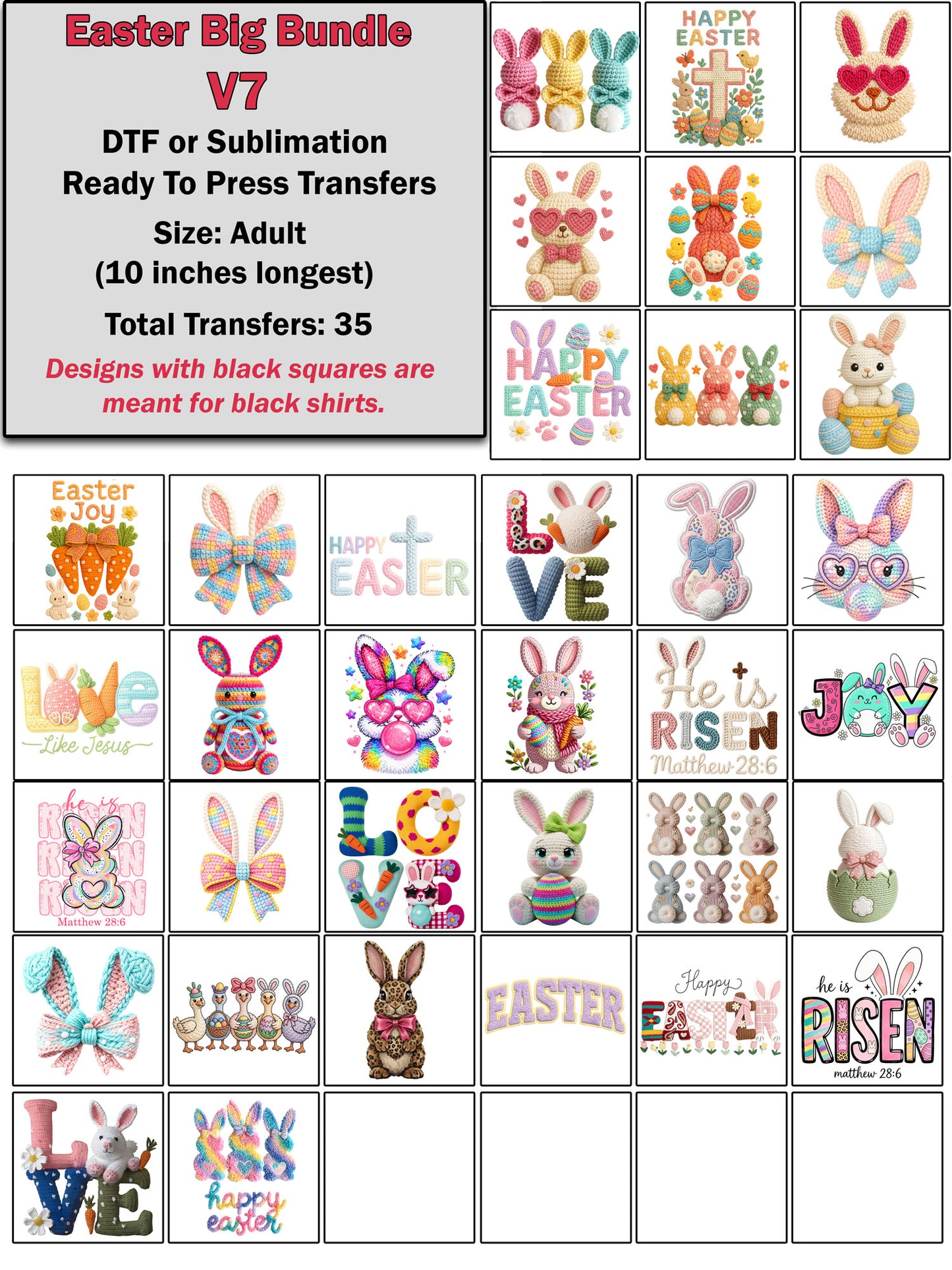 Easter Big Bundle V7