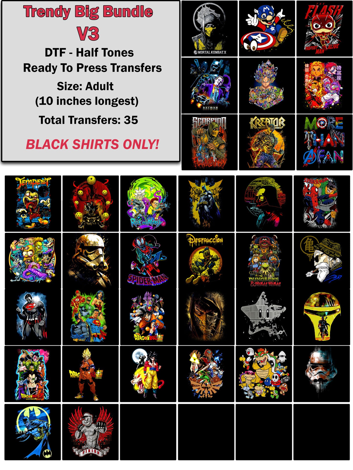 Trendy Half Tone Big Bundle V3