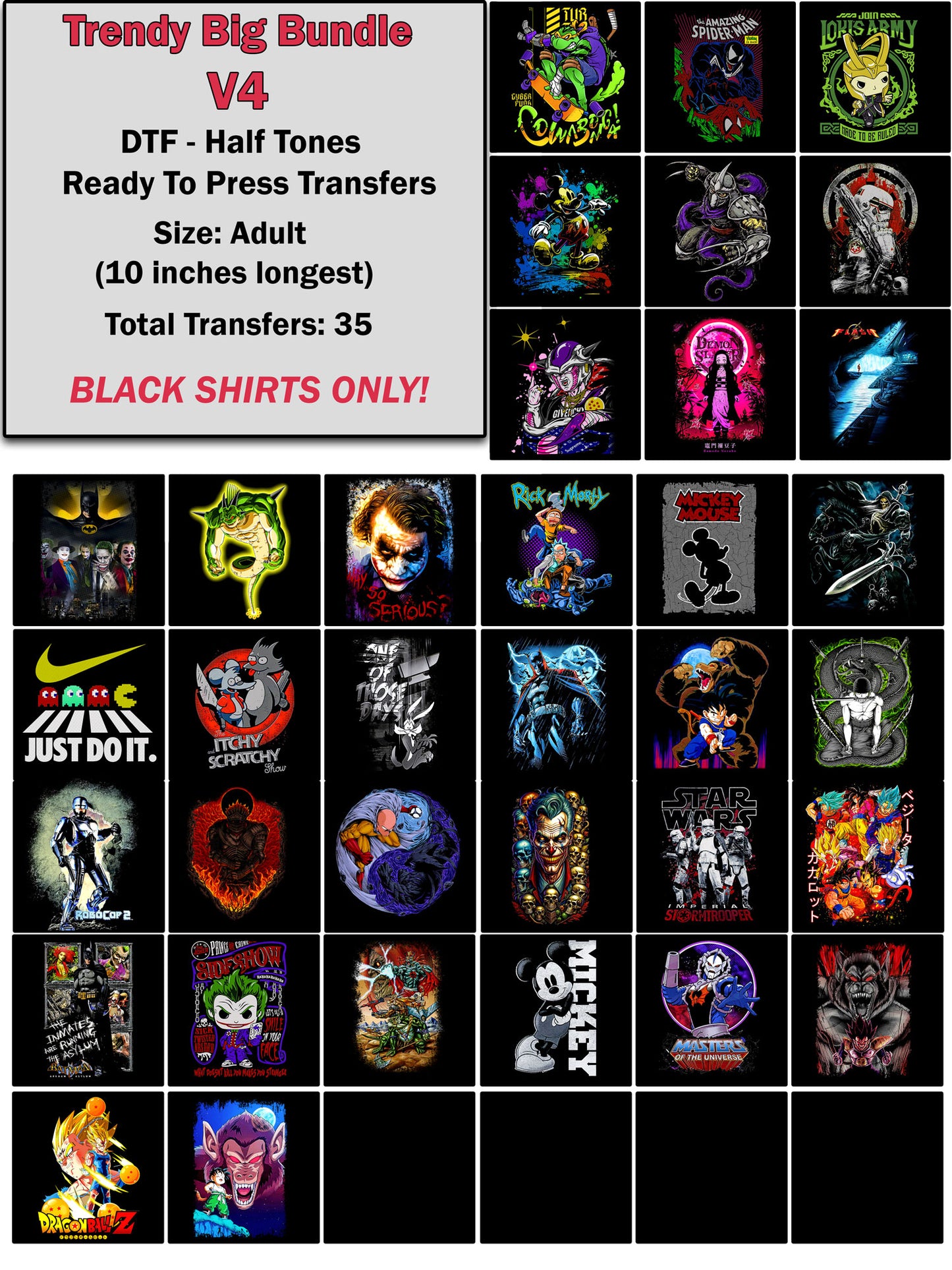 Trendy Half Tone Big Bundle V4