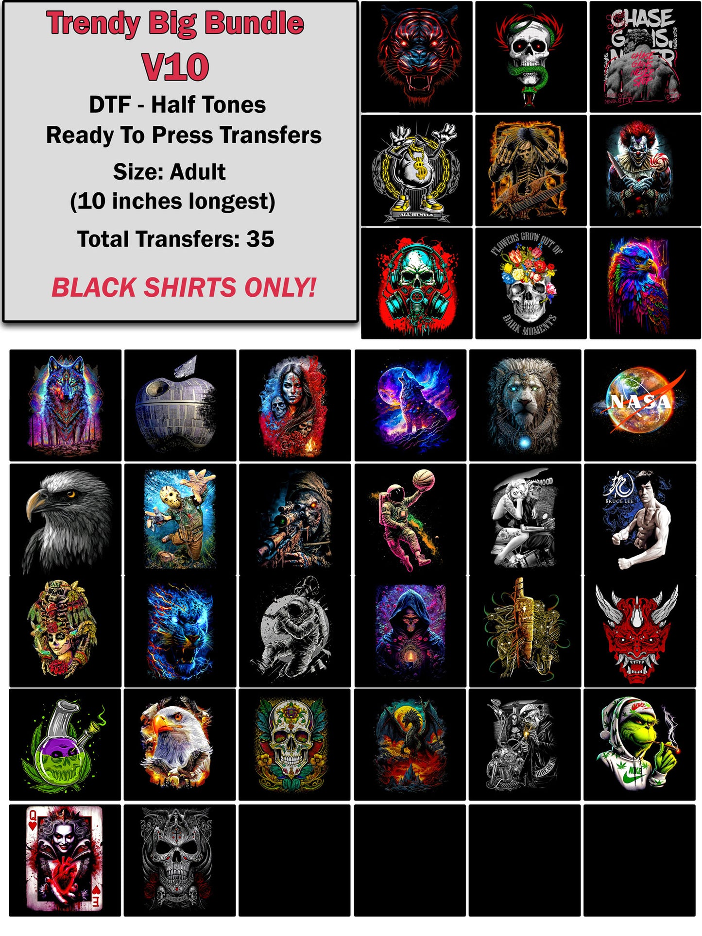 Trendy Half Tone Big Bundle V10