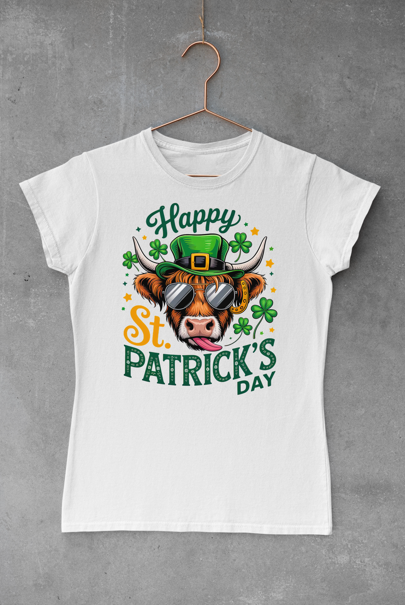 St. Patricks Happy Cow