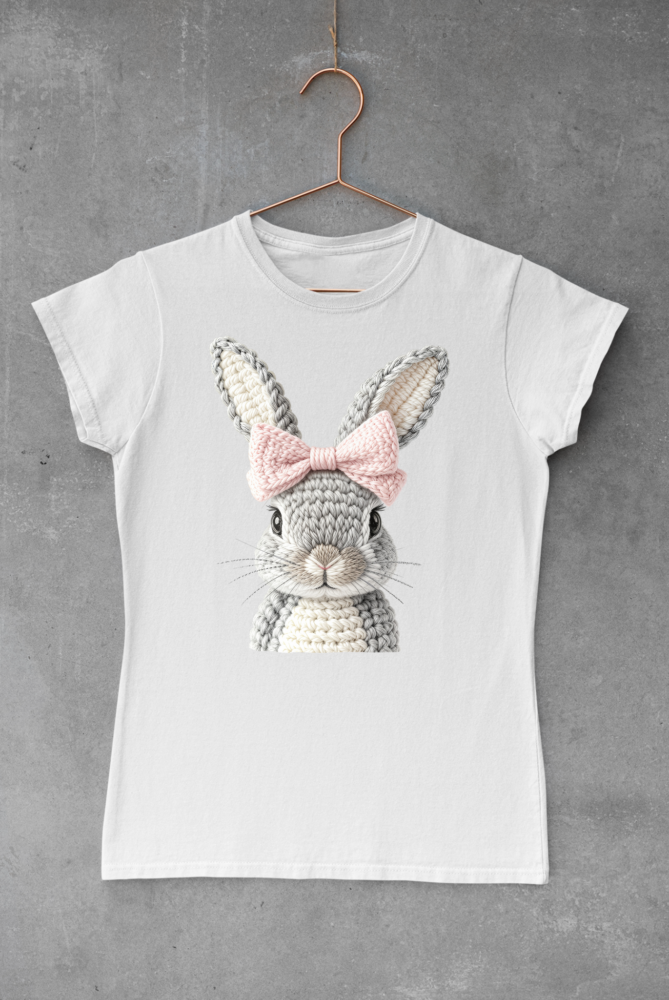 Easter Bunny Bow Crochet