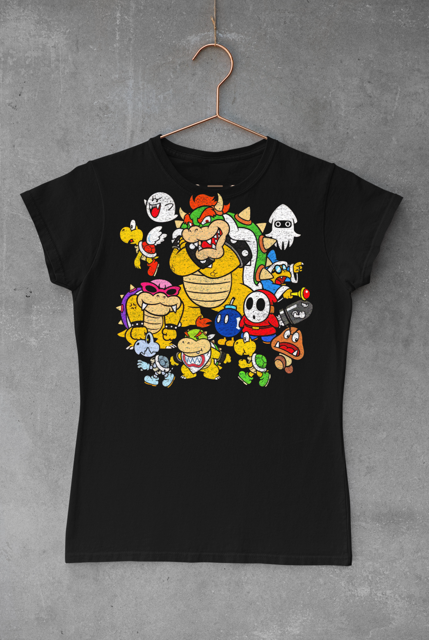 Mario's Crew Half Tone