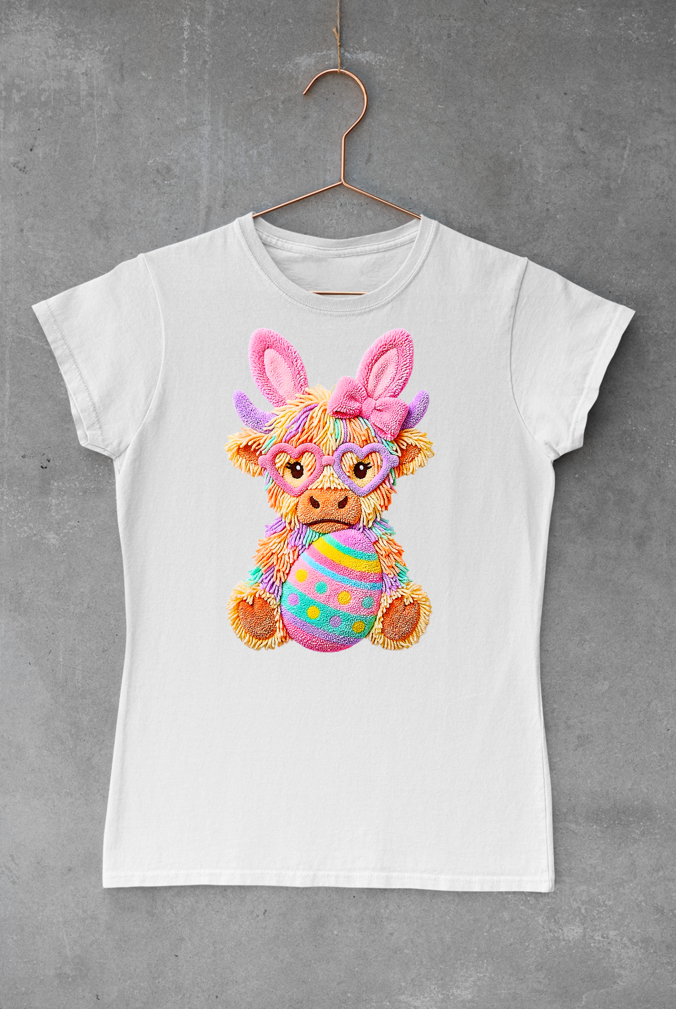 Easter Highland Cow