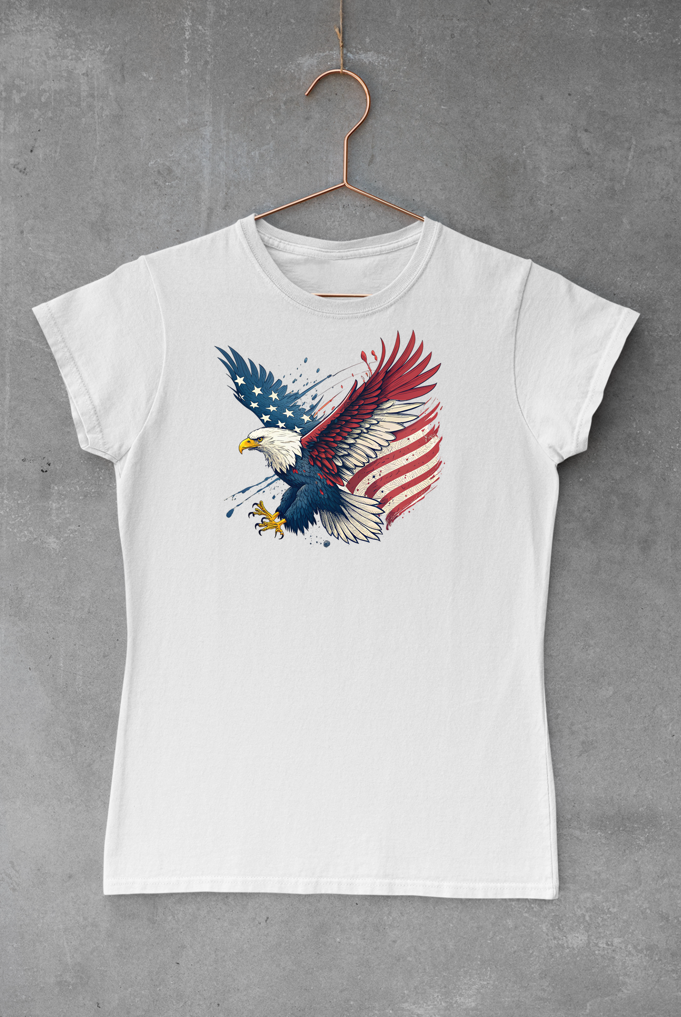 Patriotic American Eagle